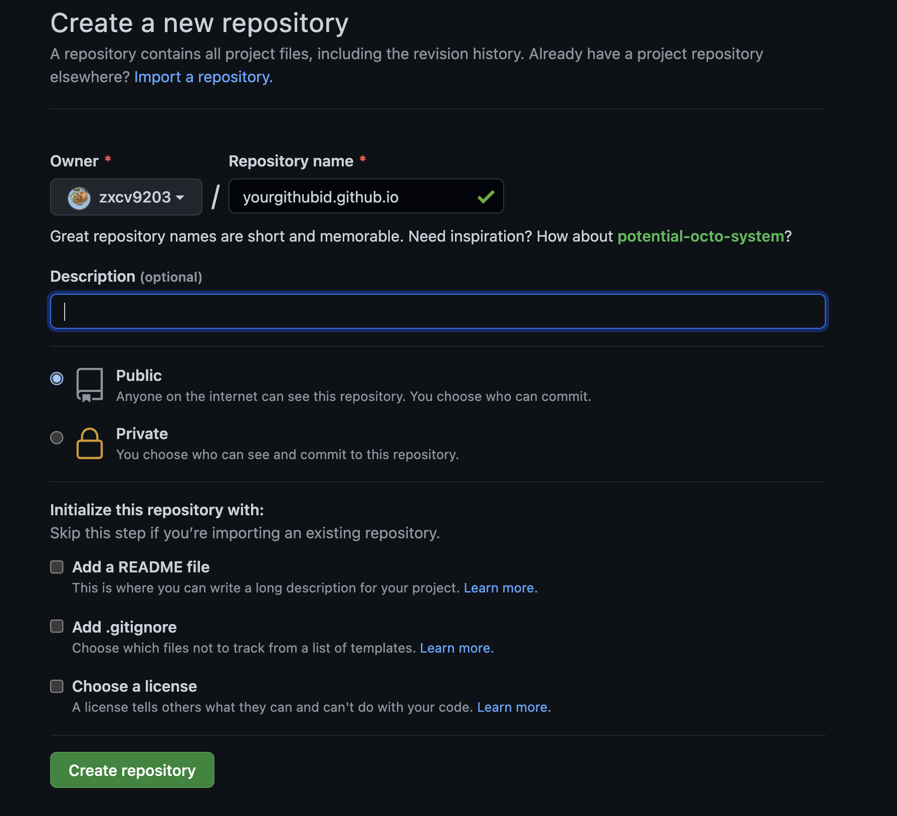 github_page_create